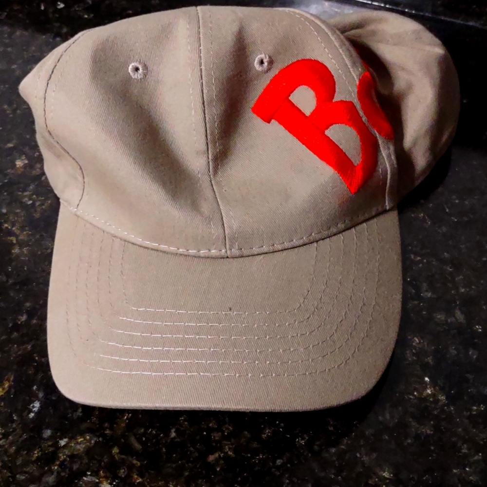 Bojangles Cap Size Fit All Tan, Red Brand New